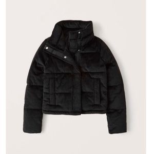 Abercrombie Velvety Mini Puffer